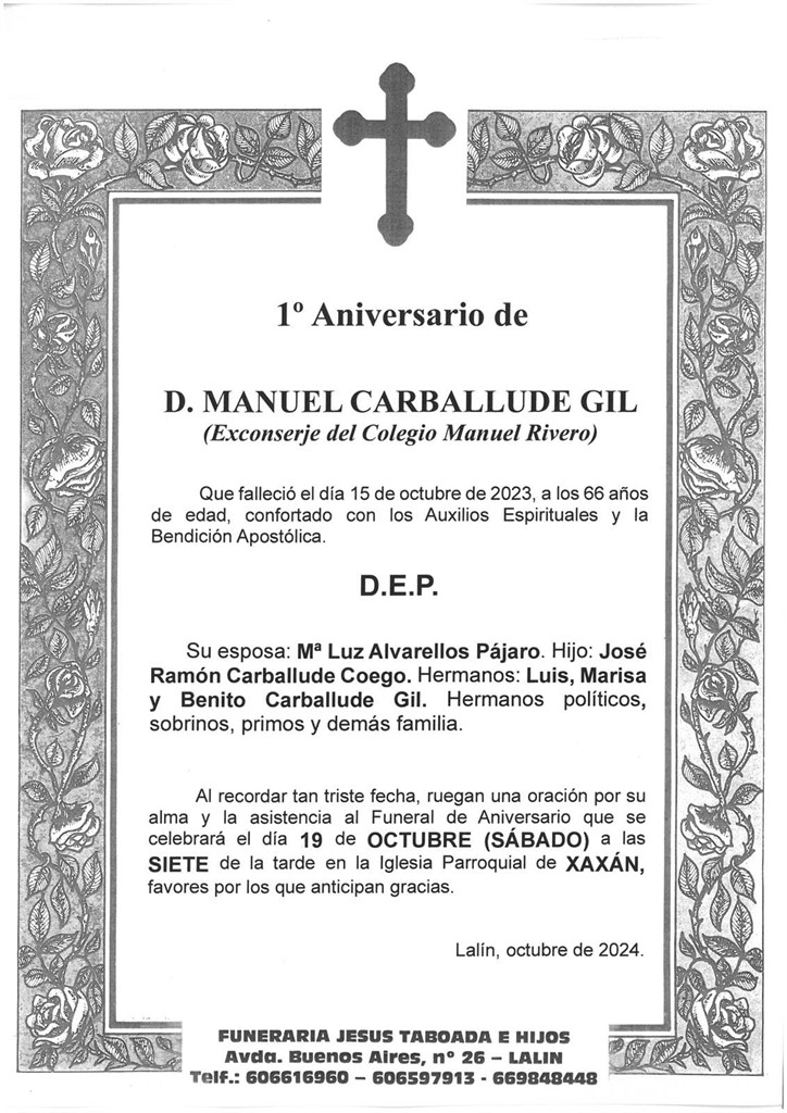 D. MANUEL CARBALLUDE GIL