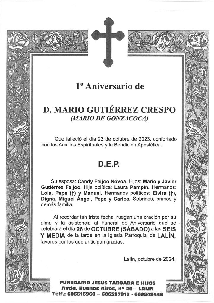 D. MARIO GUTIÉRREZ CRESPO